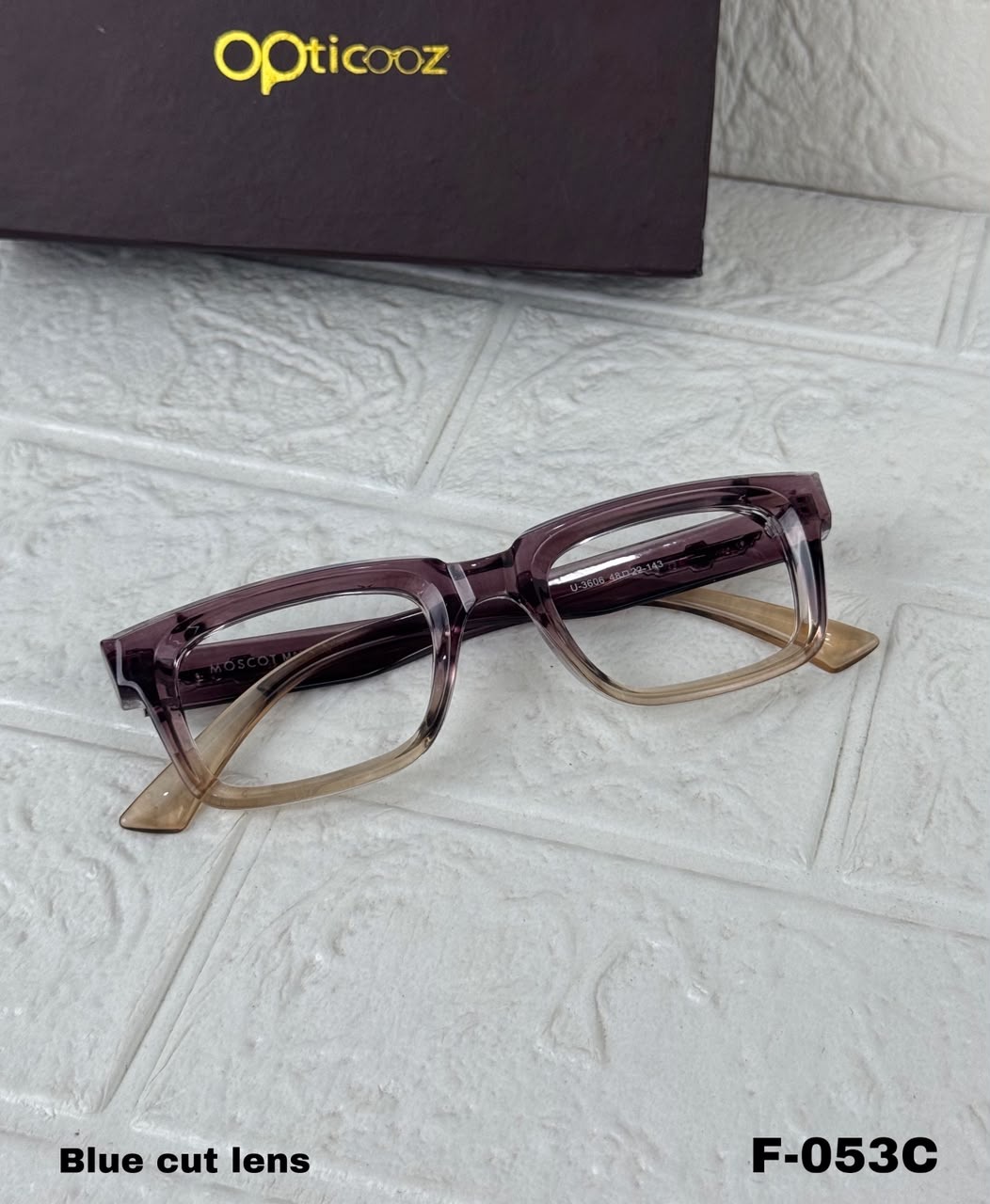 F-053C  Premium Square Blue Cut Computer Eyewear_img_4