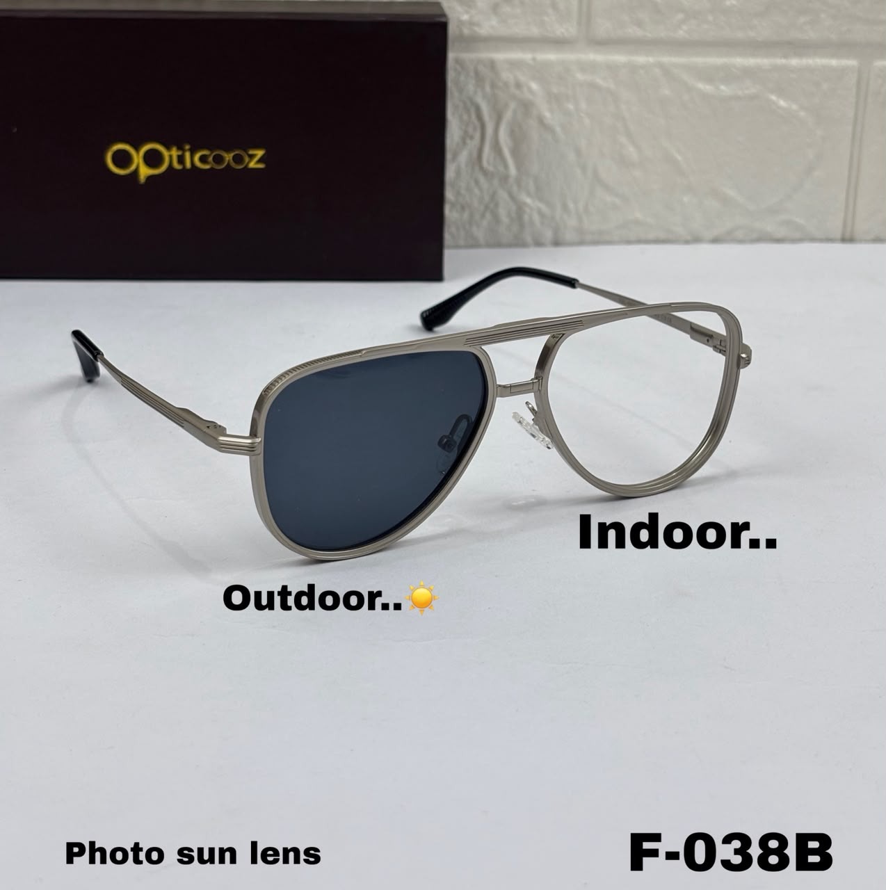 F-038 Modern Square Eyeglass_img_1