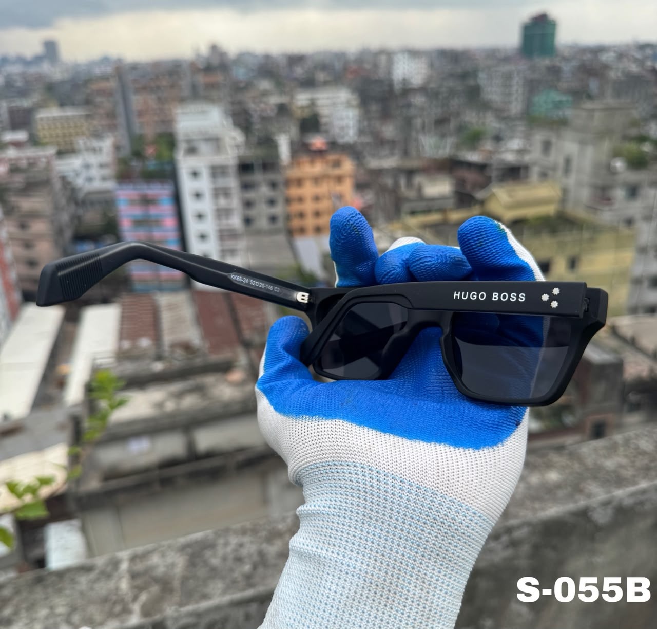 S-055B Premium Rectangle Sunglass_img_5