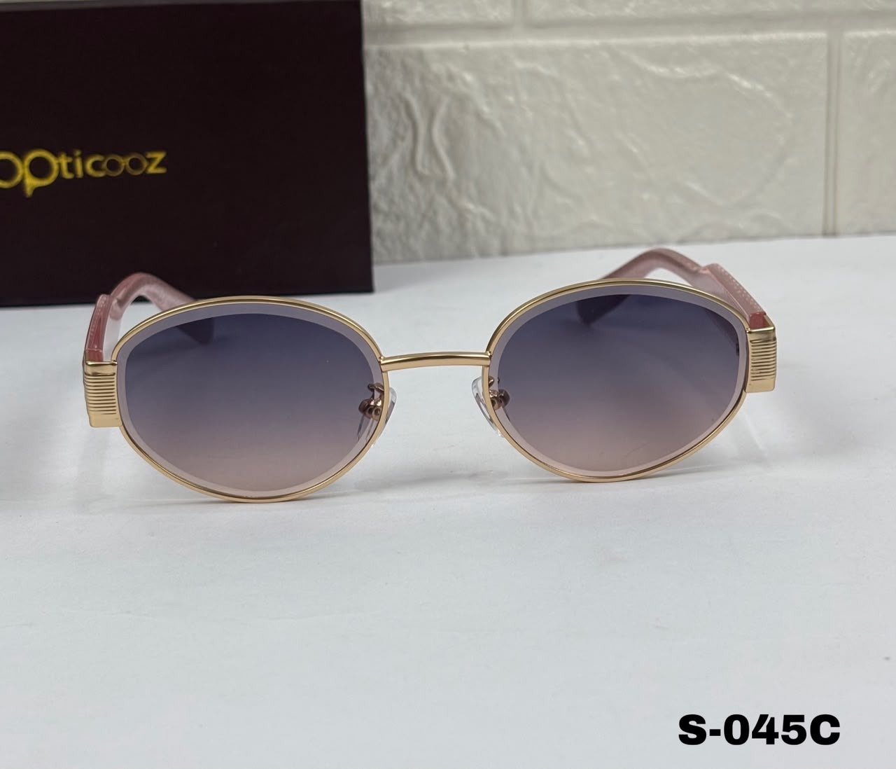 S-045 Luxury Round Gradient Sunglass_img_3