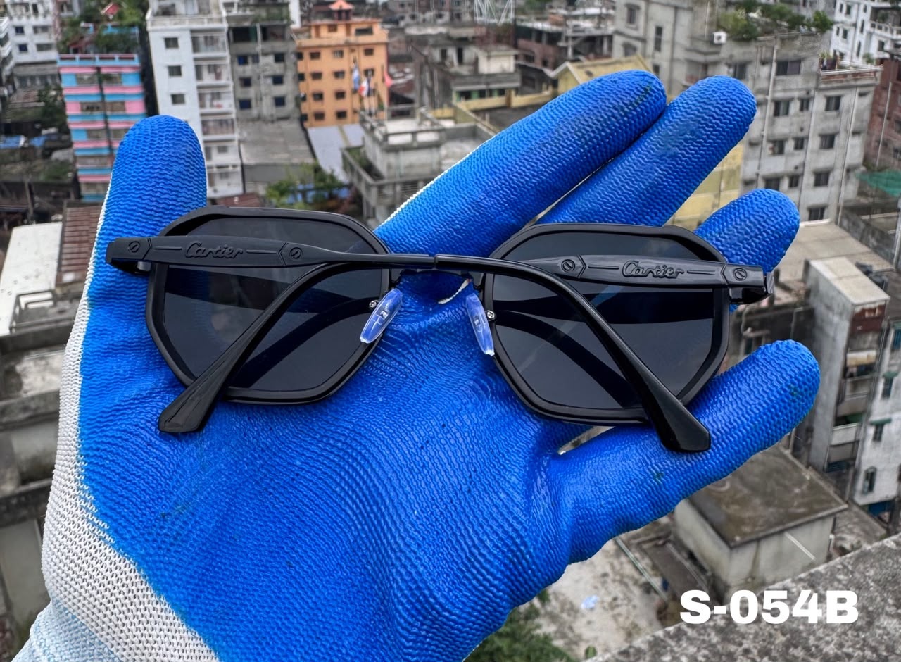 S-054B Premium Geometric Metal Sunglass_img_6