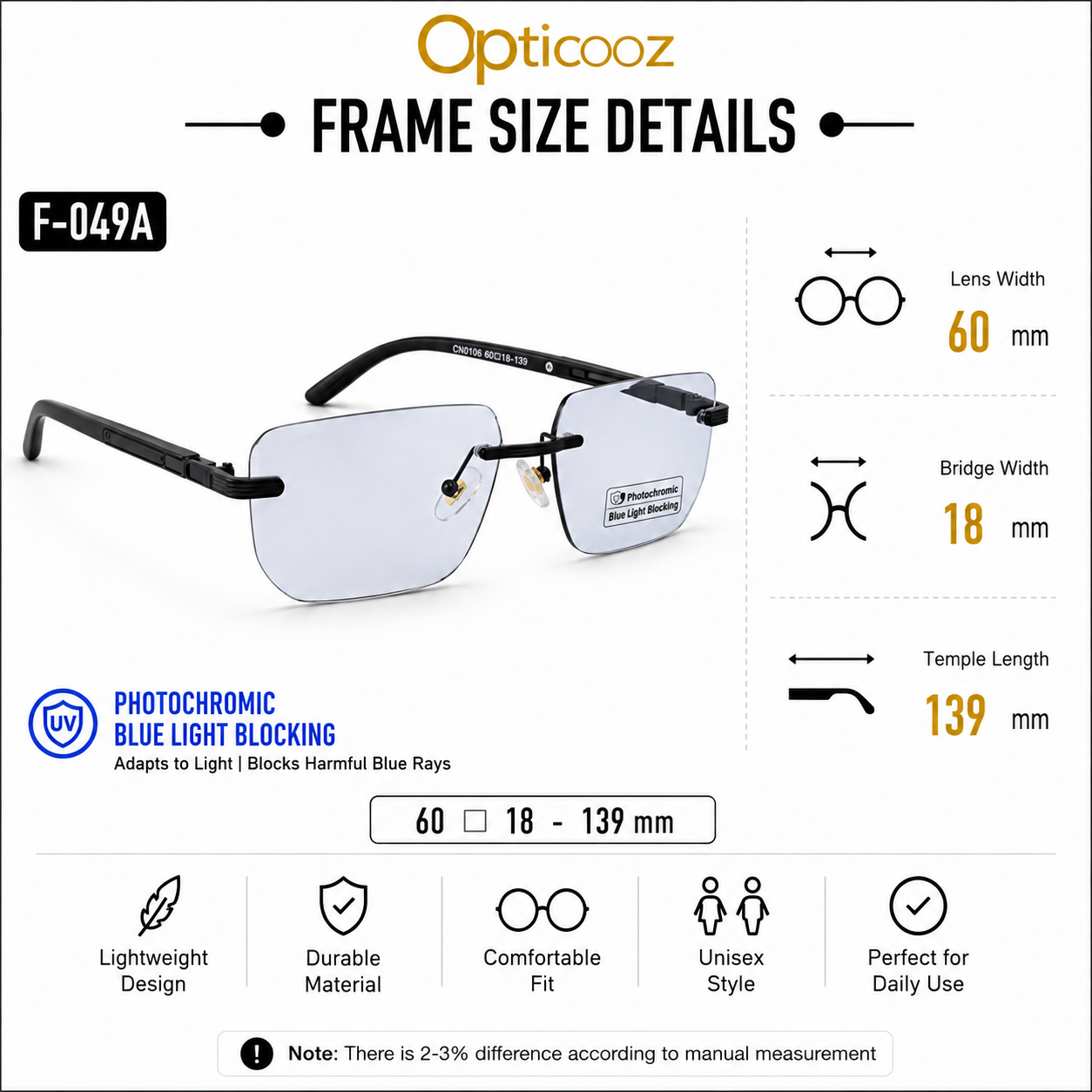 F-049A Photochromic Blue Light Blocking Eyewear_img_5