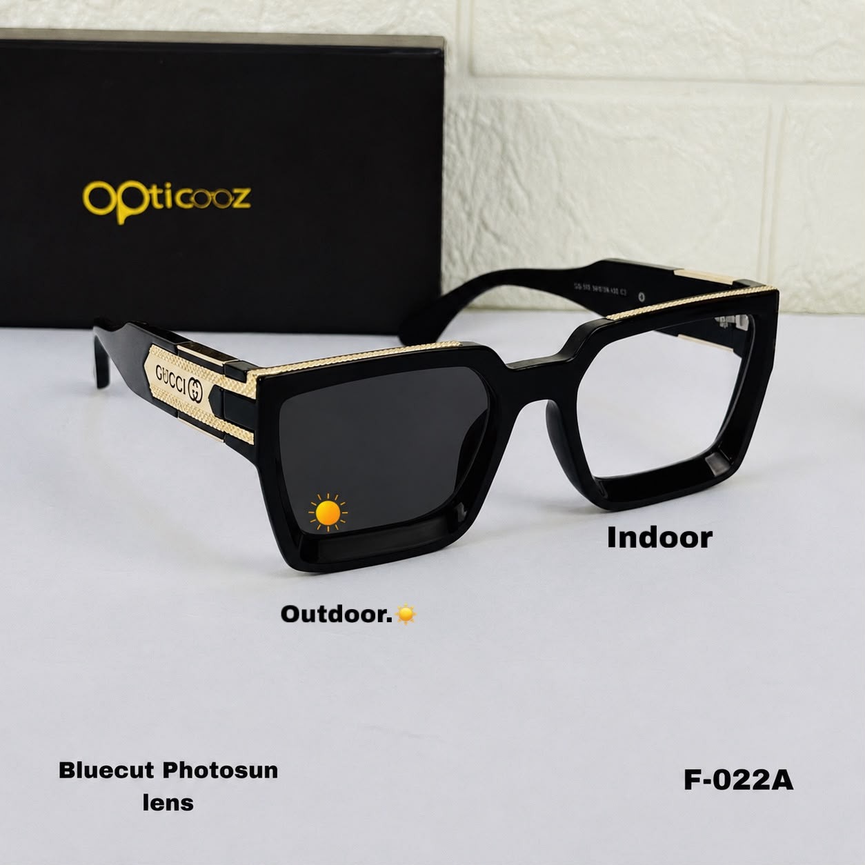 F - 022A Premium Bluecut Photochromic Eyewer_img_1