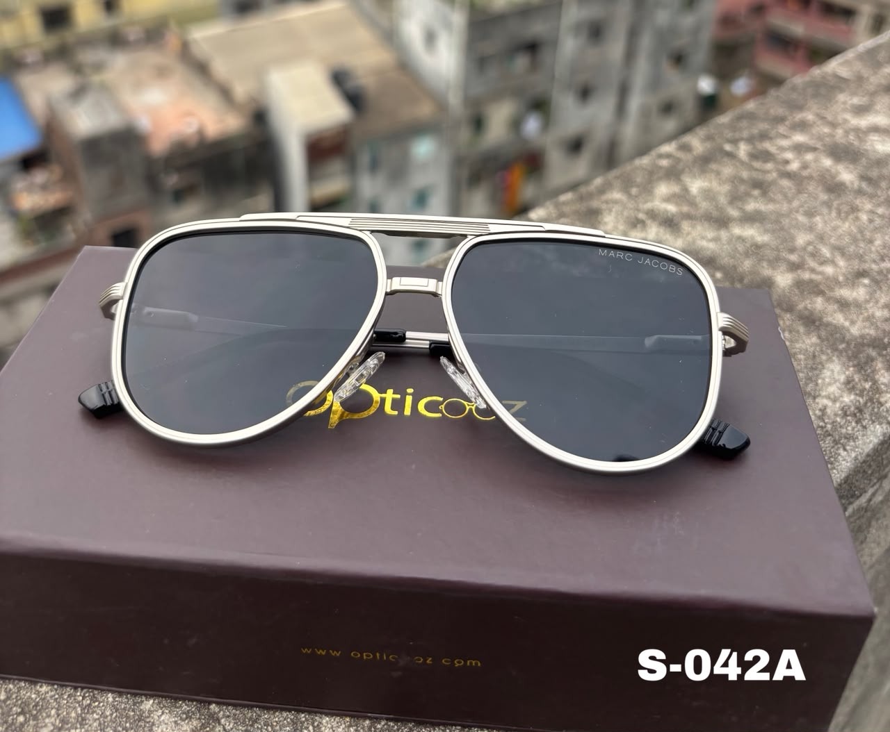 S-042A Premium Metal Aviator Sunglass_img_2
