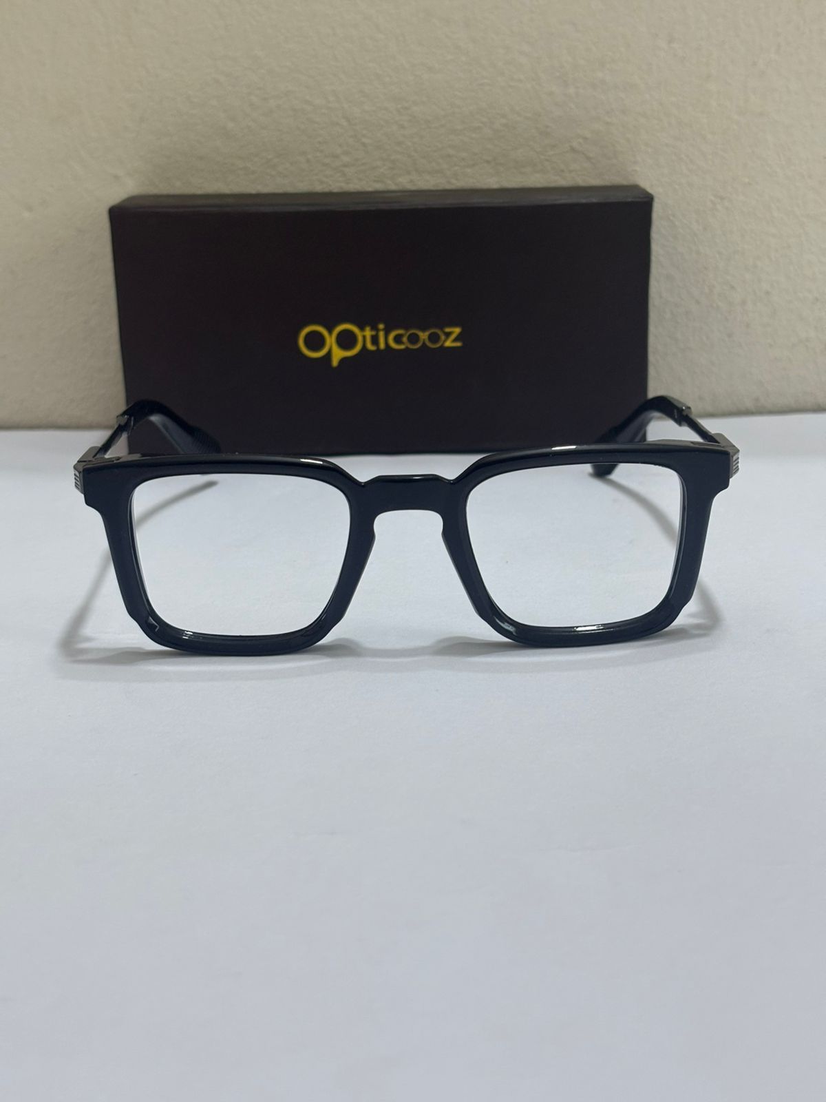 112 Modern Square Blue Cut Eyeglass_img_1