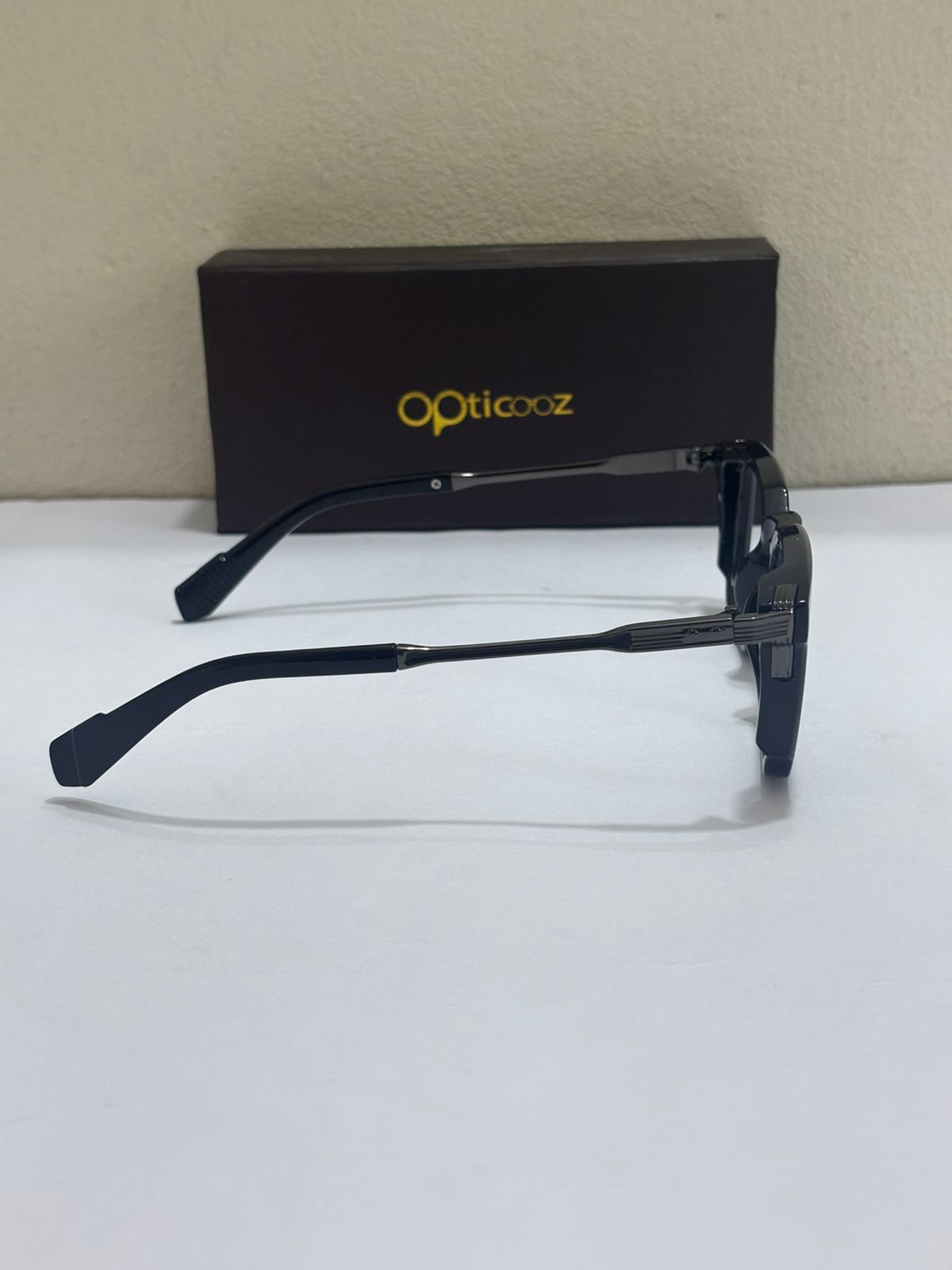 112 Modern Square Blue Cut Eyeglass_img_2