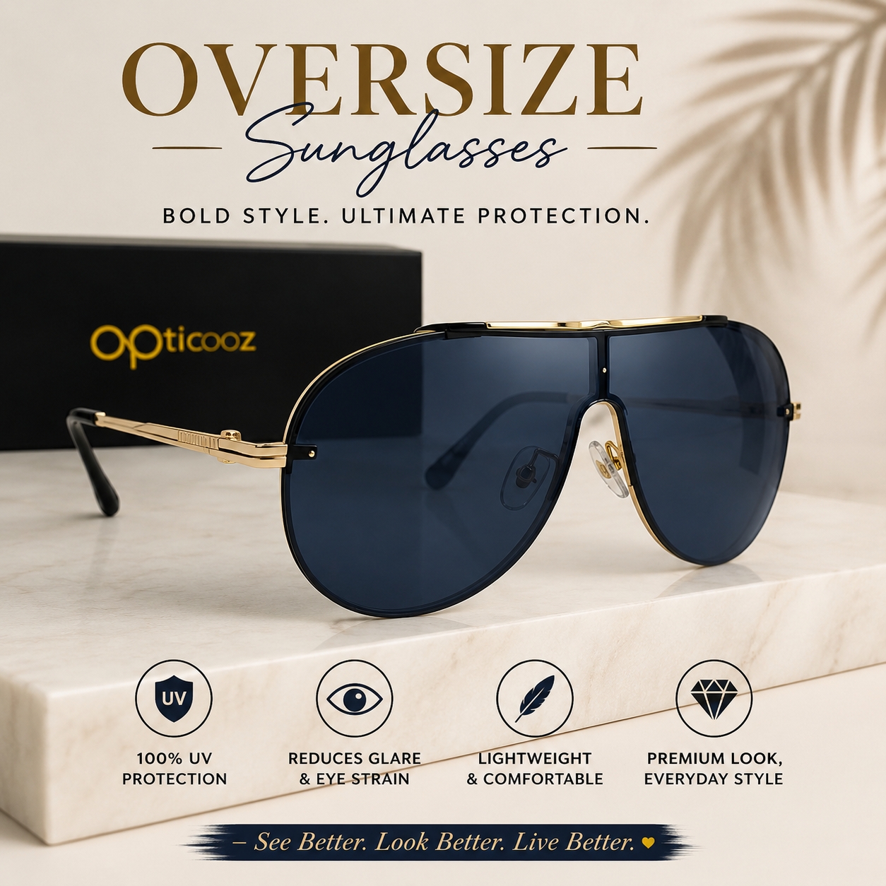 Oversize Sunglasses