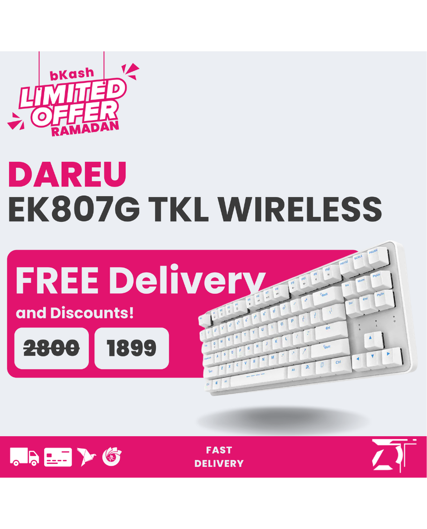 Dareu EK807G TKL Wireless Mechanical Keyboard