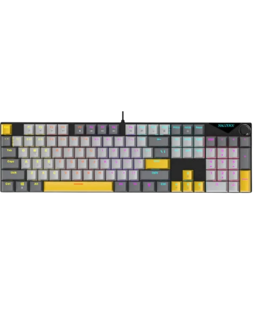AJAZZ NK104 Wired Mechanical Keyboard