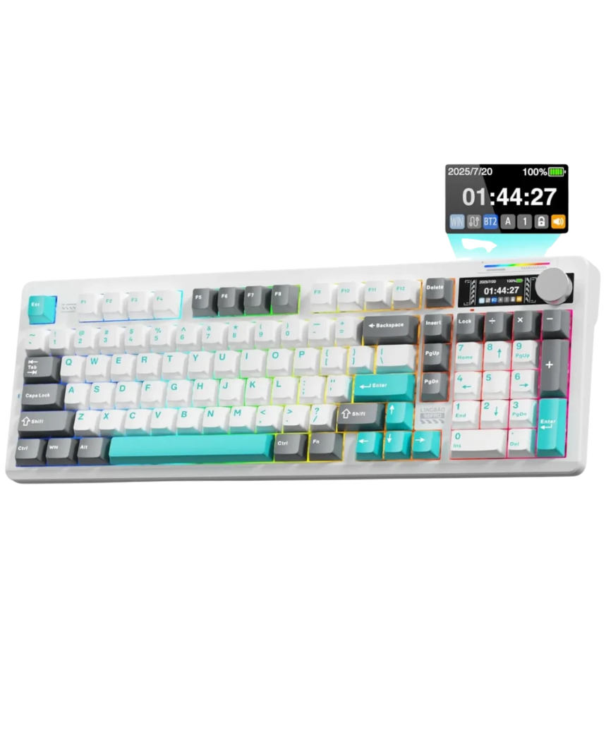 LINGBAO K98 Pro Tri-Mode Mechanical Keyboard