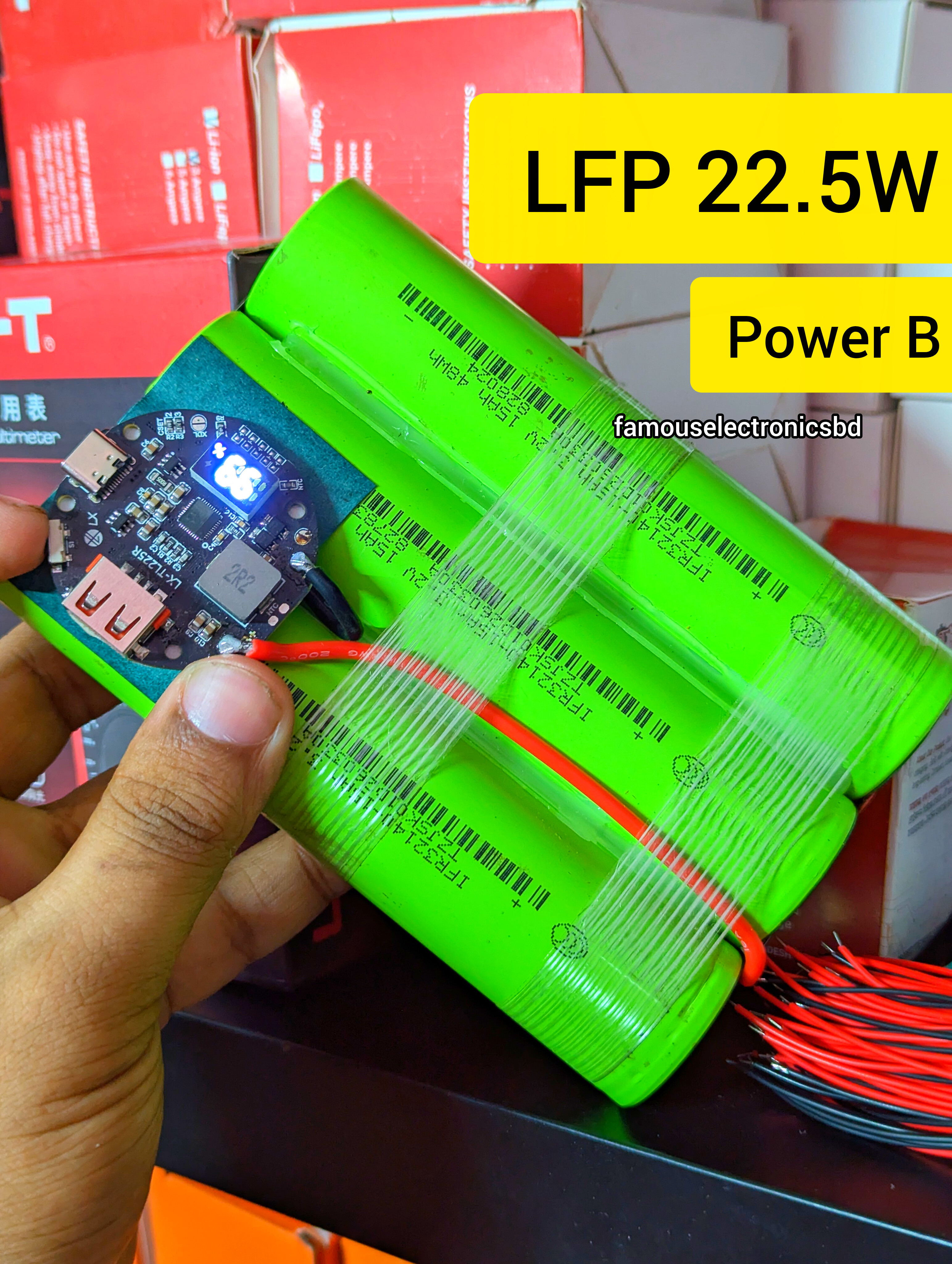45K LFP 22.5W Power Bank