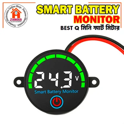 Smart Battery Monitor DC 7–55V Digital Battery Level Indicator With Voltage Display And Alarm Function_img_0