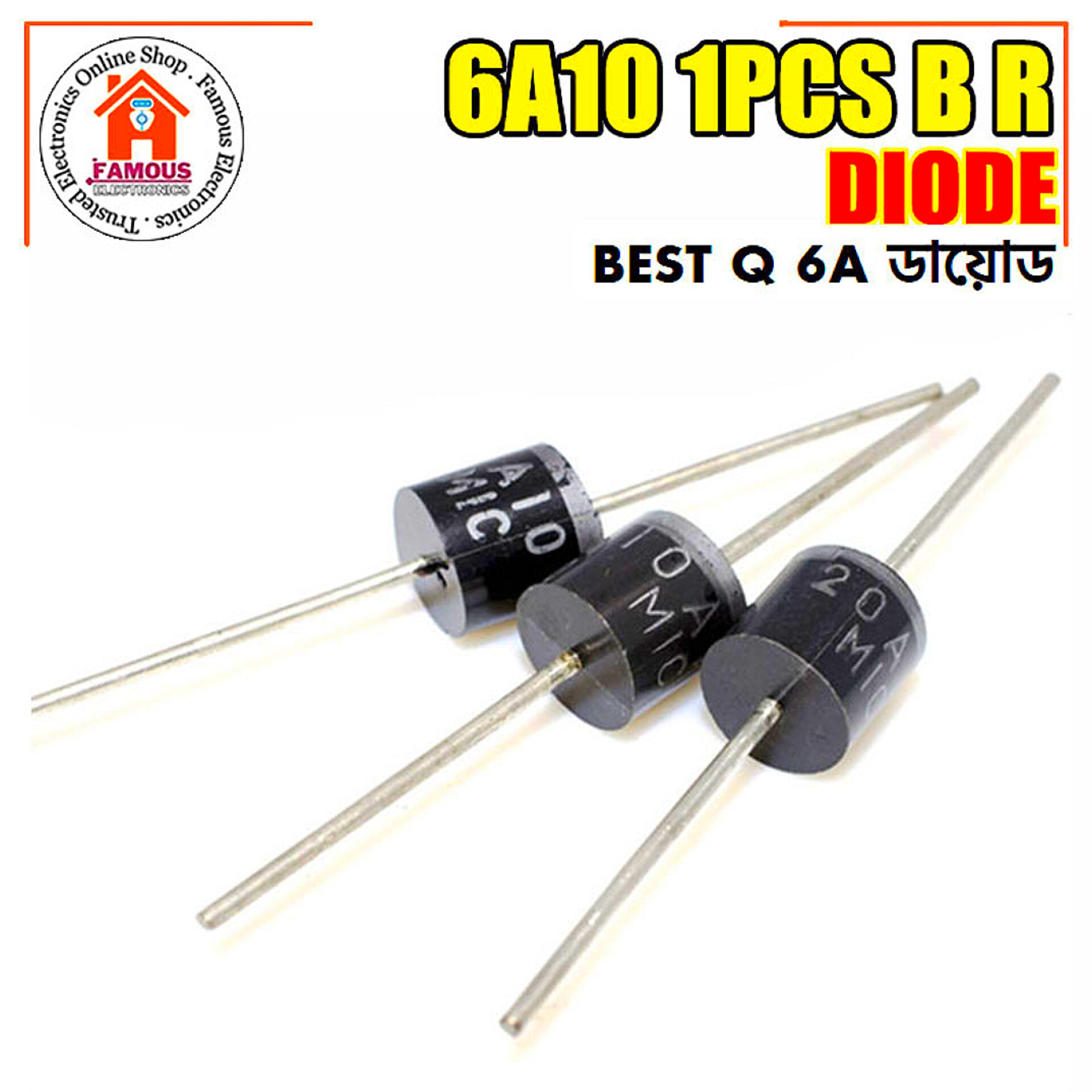 6A10 Rectifier Diode 1PCS_img_1