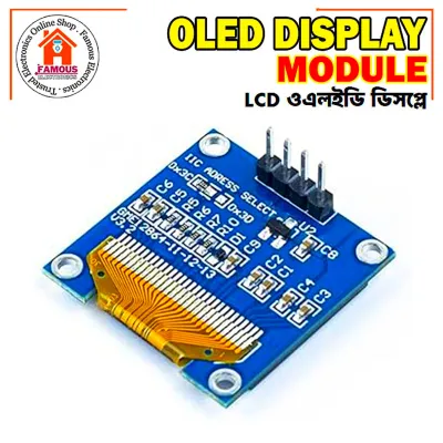 0.96 Inch OLED Display Module I2C IIC 128×64_img_2