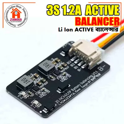 3S 1.2A Lithium Battery Active Equalizer Module_img_0