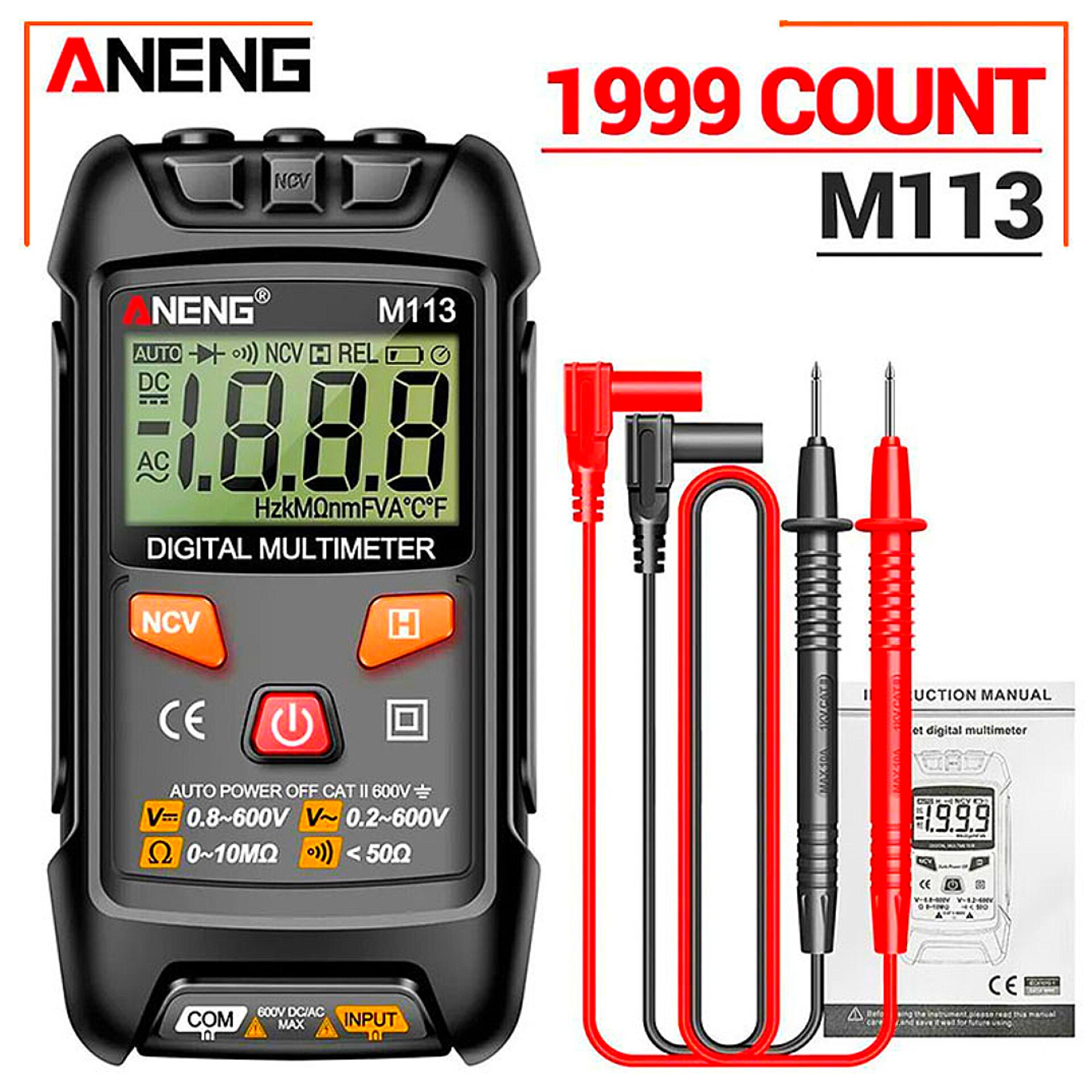 ANENG M113 Digital Multimeter NCV Tester_img_0