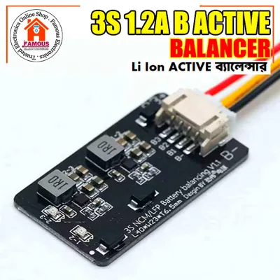 3S 1.2A Lithium Battery Active Equalizer Module_img_3