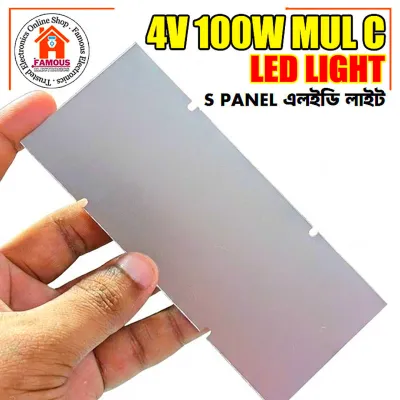 4V 100W Warm White Led Light With Red Blue Emergency Signal Light_img_1