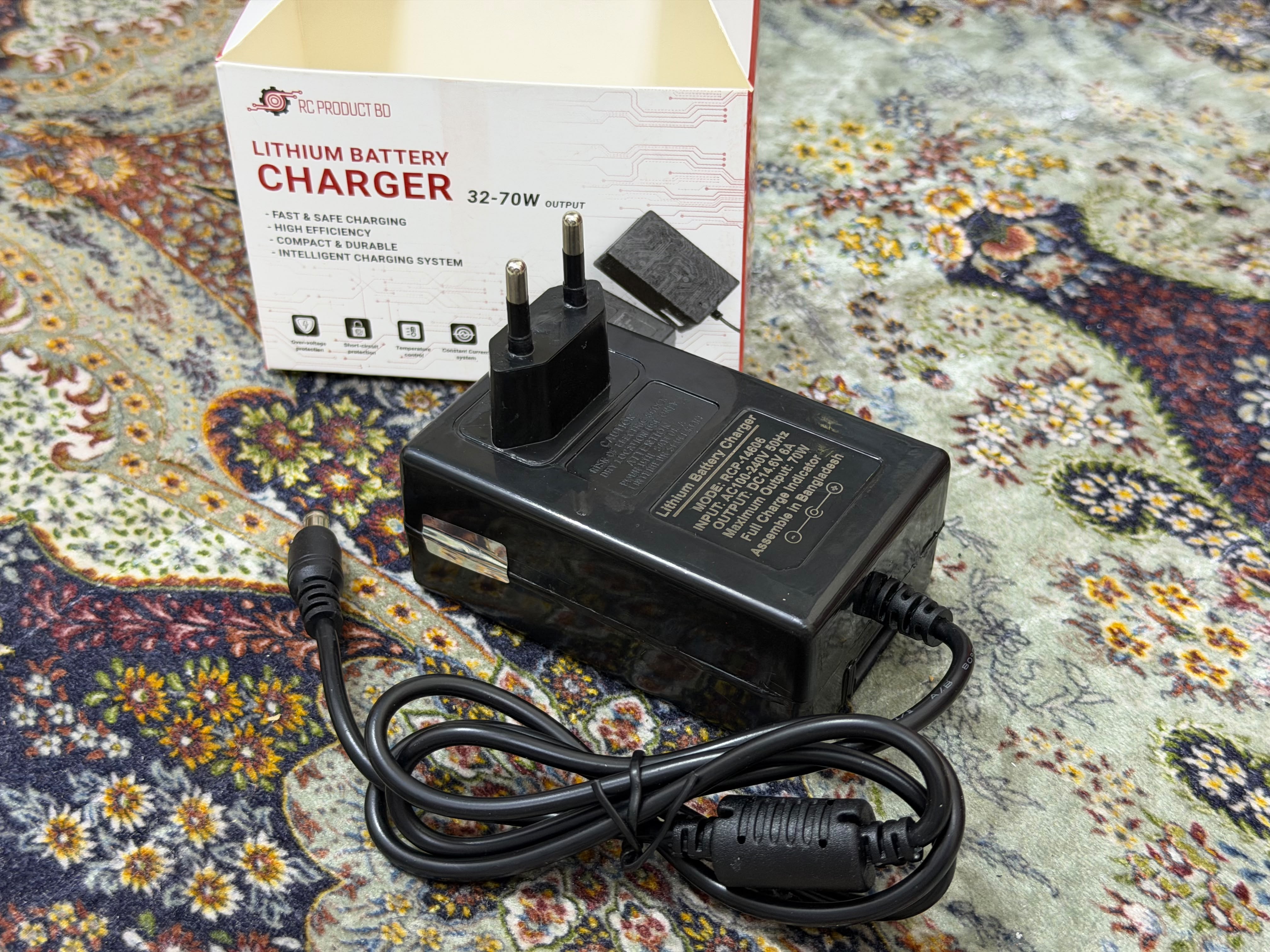 14.6V 6A LiFePO4 Battery Charger 70Watt RC Product Bd Update Version_img_2