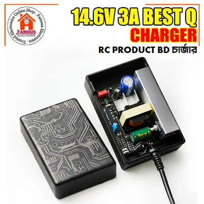 14.6V 3A 4S LiFePO4 Auto Cut Charger Manufacturer By RC PRODUCT BD_img_0