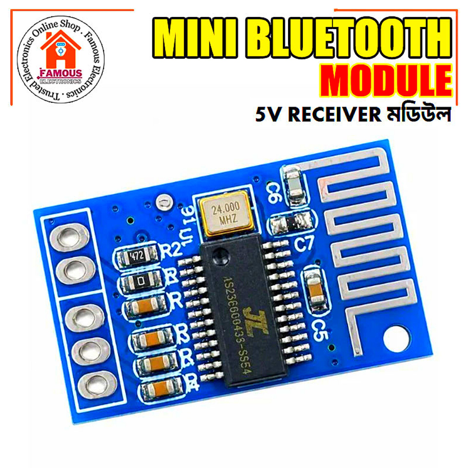 CA6928 V2.4 Bluetooth 5.0 Audio Receiver Module_img_1