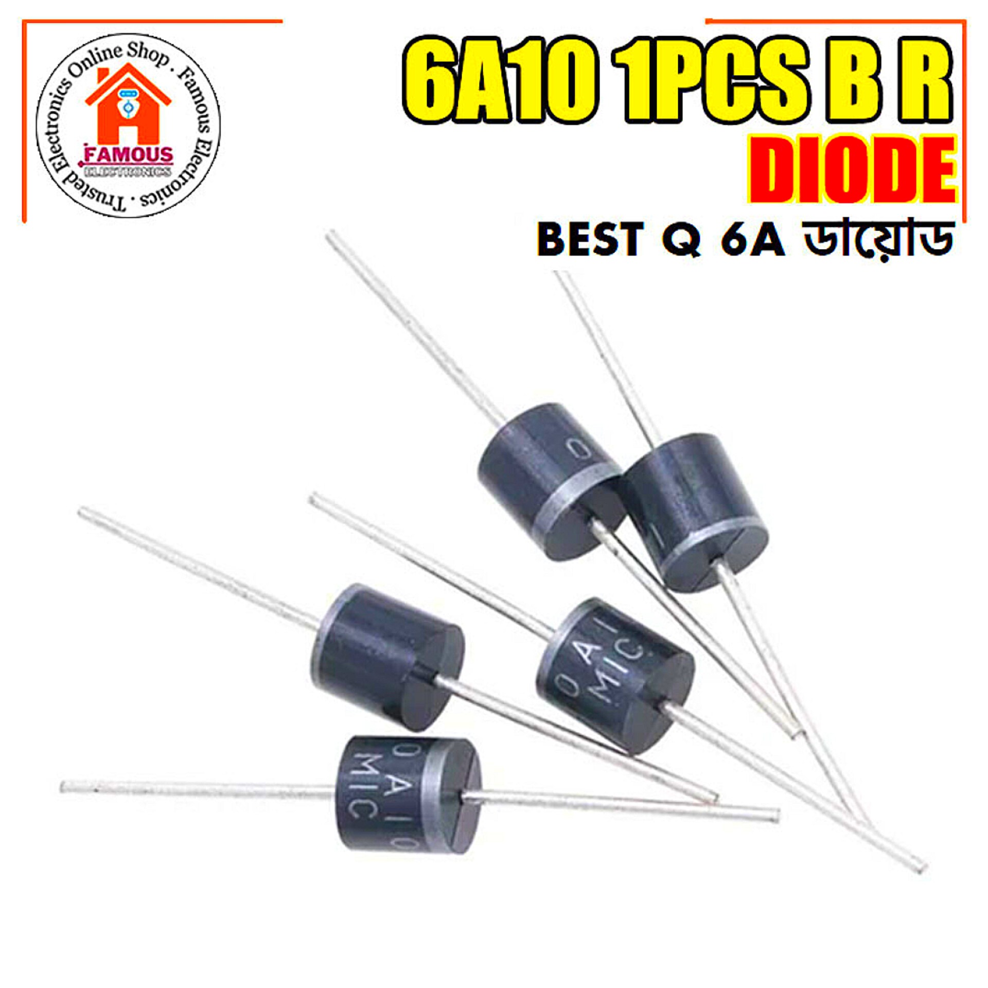 6A10 Rectifier Diode 1PCS