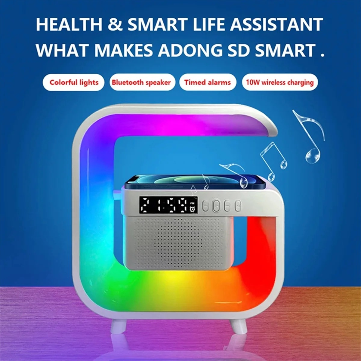 CASIFY G3 Mini Smart Light RGB Wireless Charging Speaker
