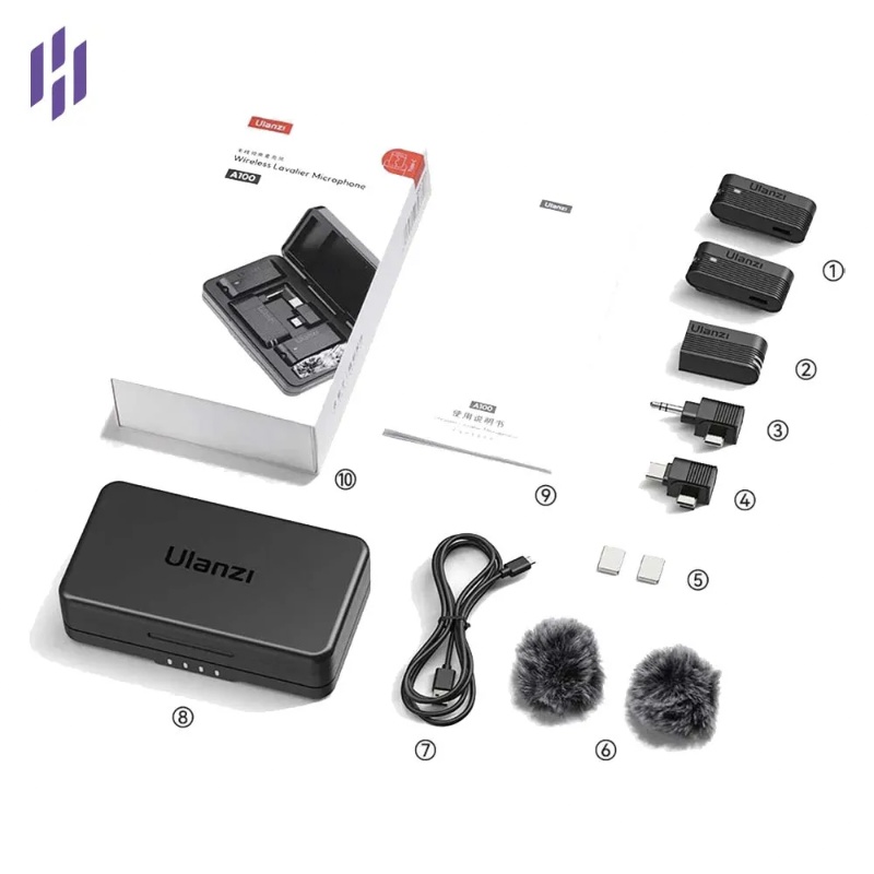 Ulanzi A100 Wireless Lavalier Microphone_img_4