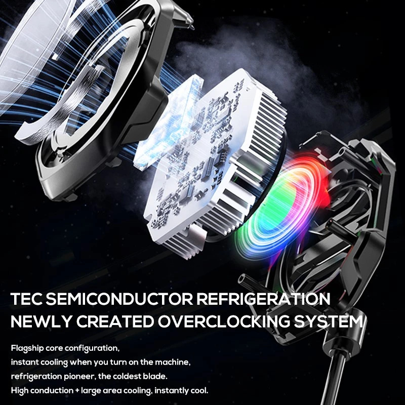Memo CX14 10w Rechargeable and Wired Mobile Phone Cooler Fan_img_7