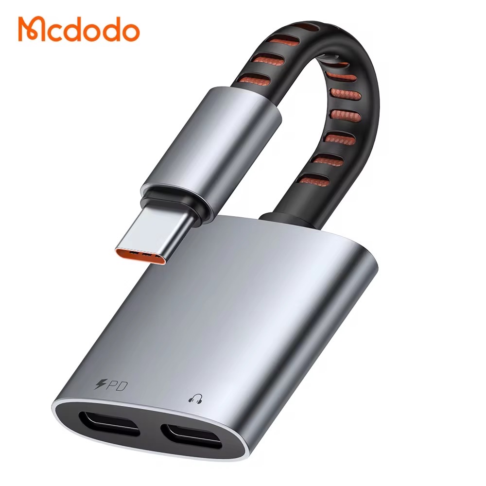 Mcdodo CA337 2in1 60w Type-C To Type-C And Type-C Converter_img_1