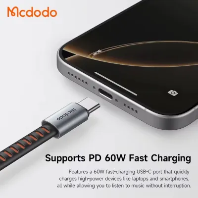 Mcdodo CA337 2in1 60w Type-C To Type-C And Type-C Converter_img_3