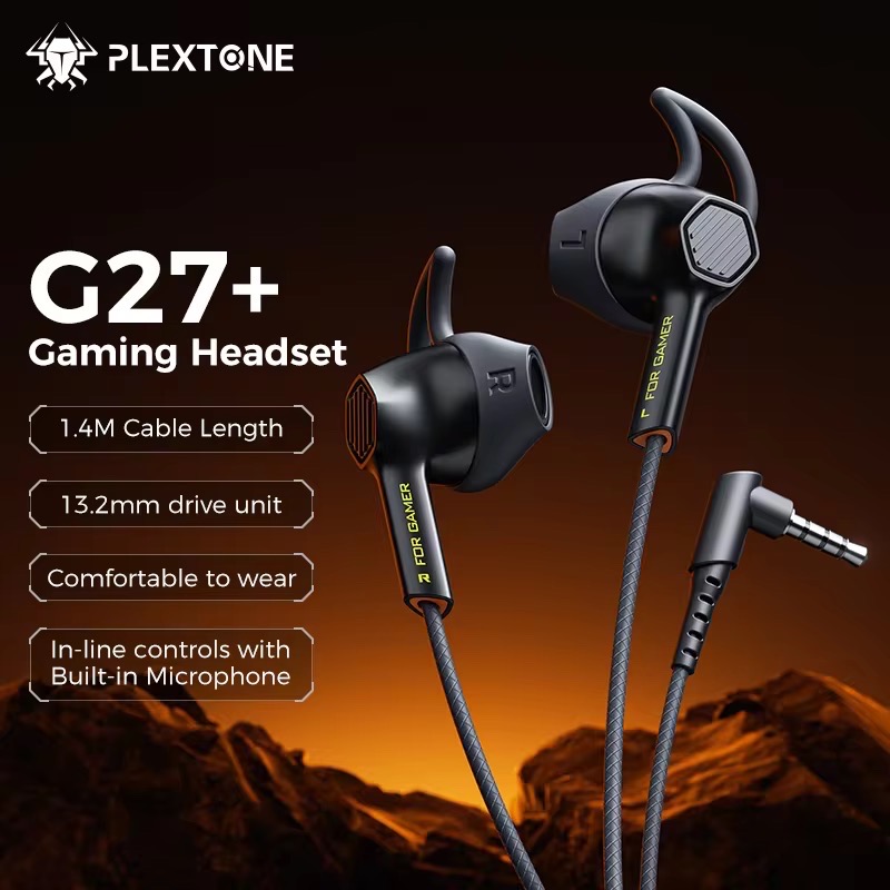Plextone G27 Plus 3.5mm Gaming Earphones_img_2