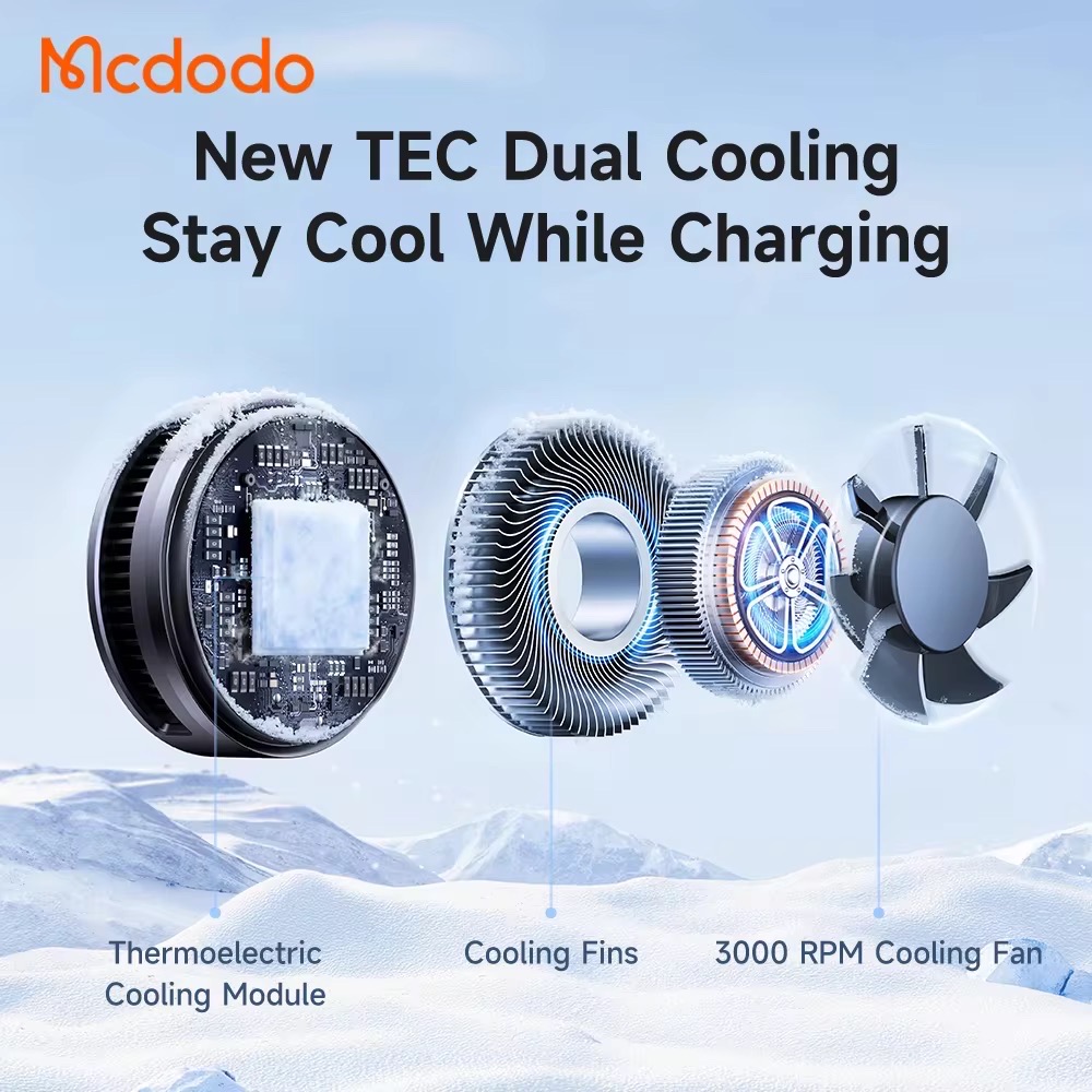 Mcdodo 841 25w Mobile Phone Cooler Fan And Wireless Charge_img_3