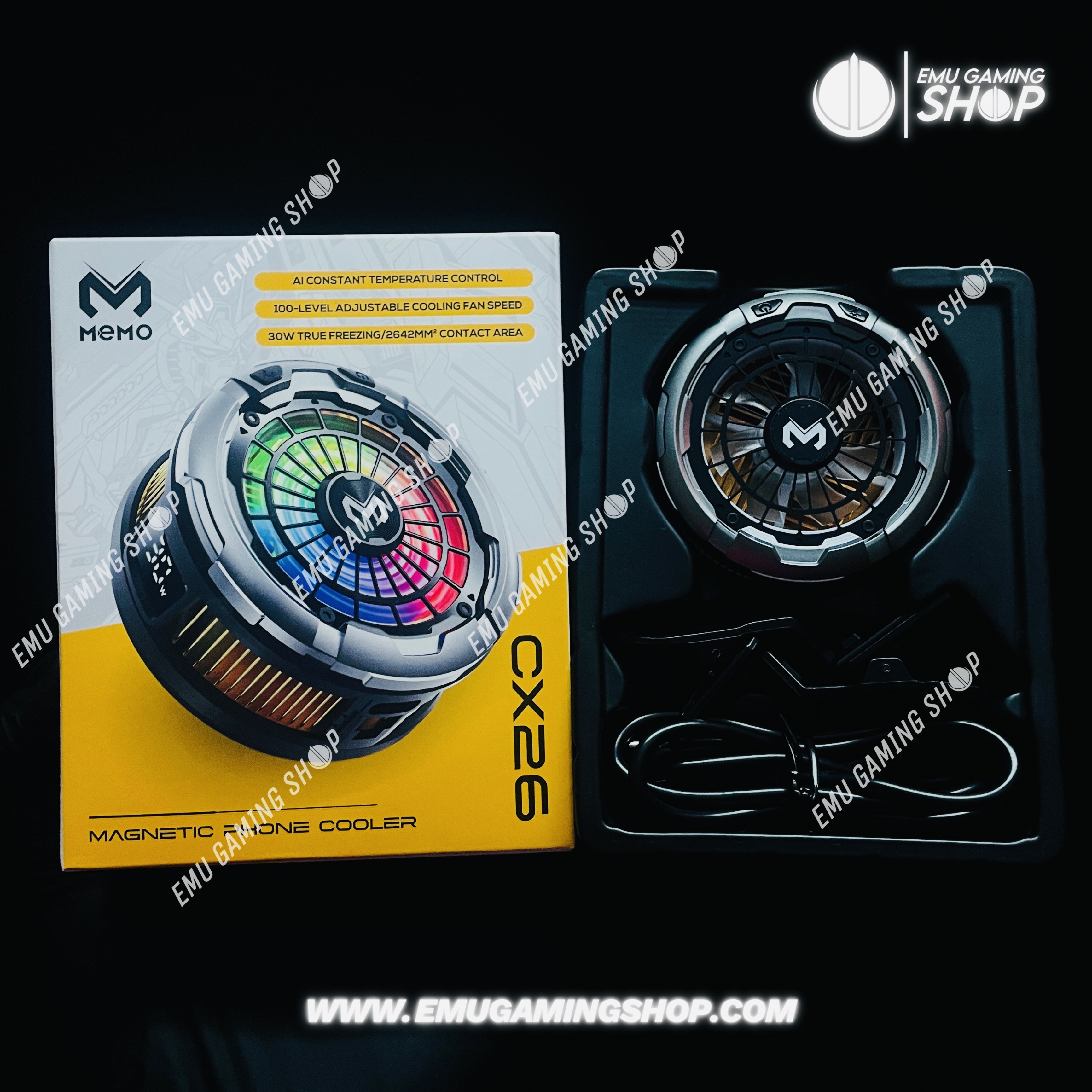 Memo CX26 Ai 30w Mobile Phone Cooler Fan_img_11