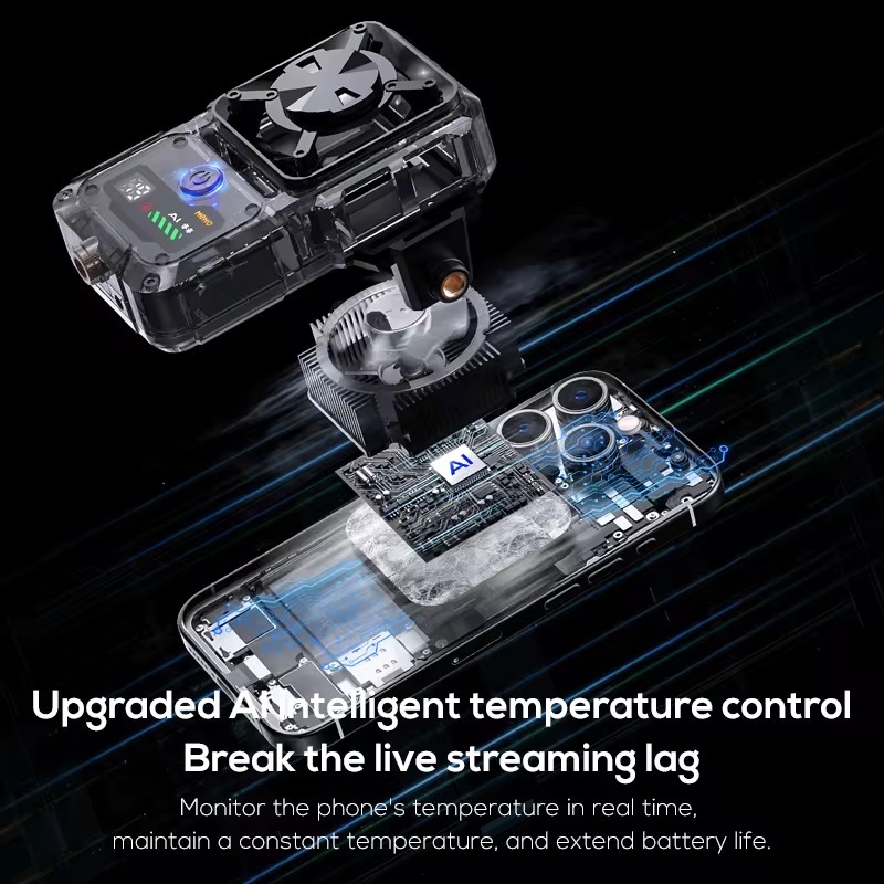 Memo DL23 15w Ai Rechargeable Mobile Phone Cooler Fan_img_3