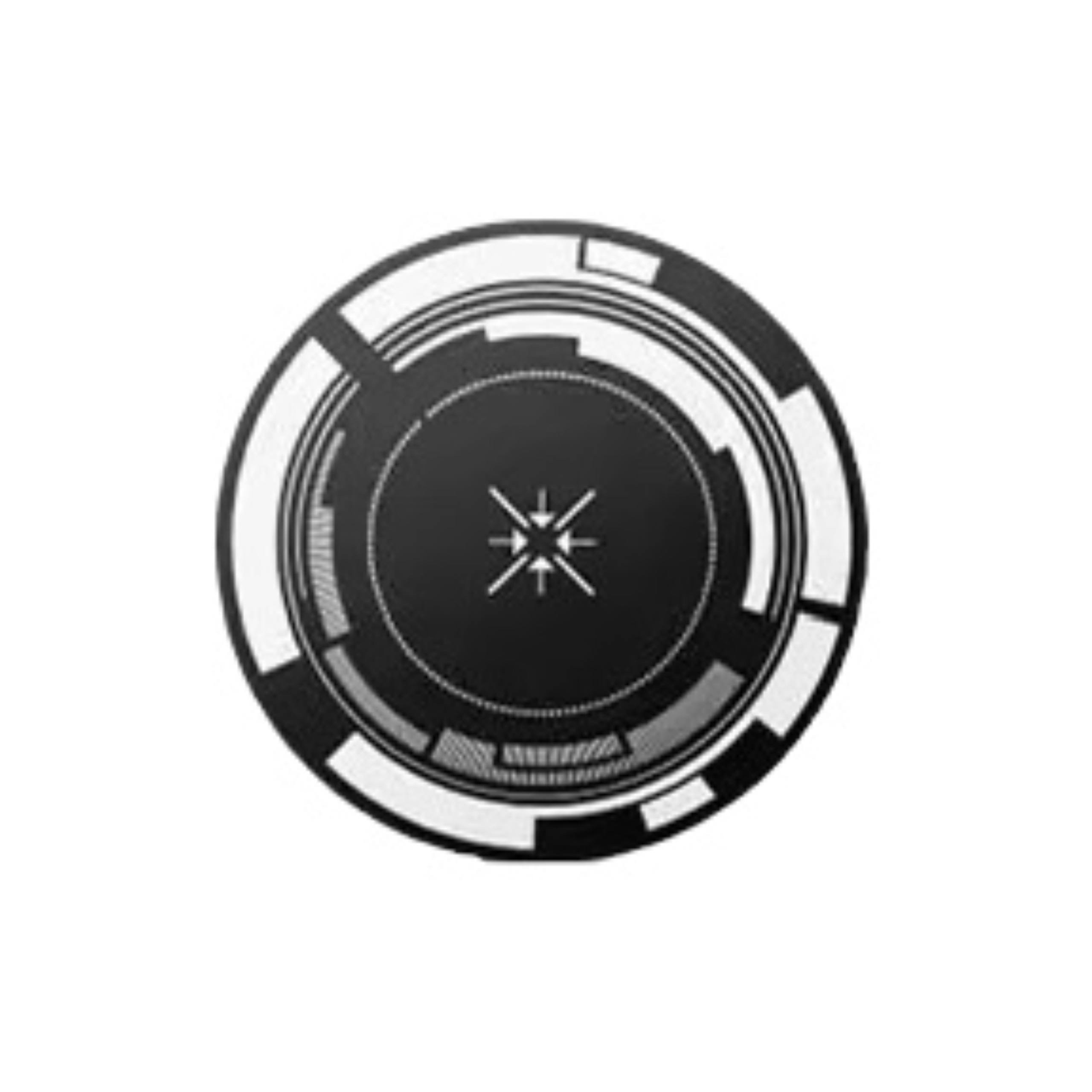 Memo Round Shape Magnetic Metal Sheet Sticker