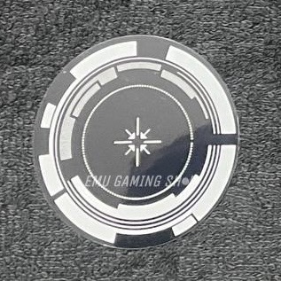 Memo Round Shape Magnetic Metal Sheet Sticker_img_1
