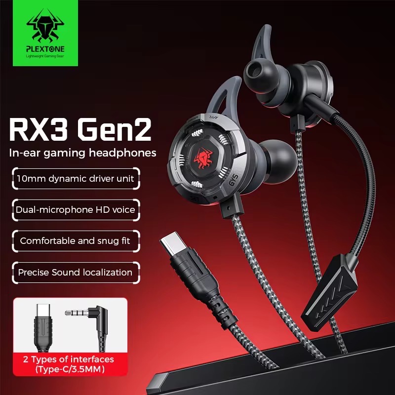 Plextone RX3 Gen 2 Type-C Gaming Earphones_img_2