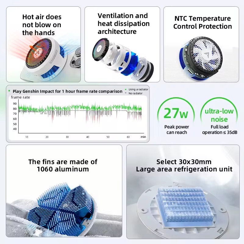Piva X30 27w Mobile Phone Cooler Fan_img_2