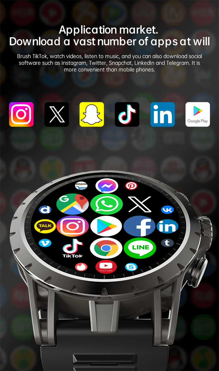 Valdus VG54 Pro 4G Android Smart Watch with AMOLED Display_img_2