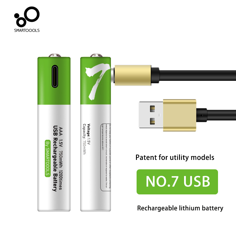 SmarToools RB40 AAA 1.5V 750 mWh Rechargeable Battery (4Pcs Set)