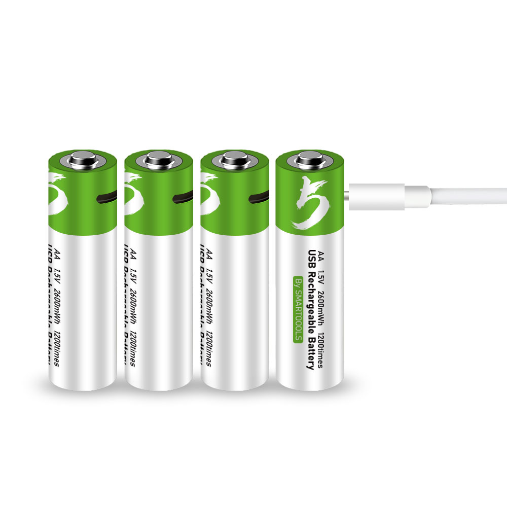 SmarToools RB40 AA 1.5V 2600mWh Rechargeable Battery (4Pcs Set)