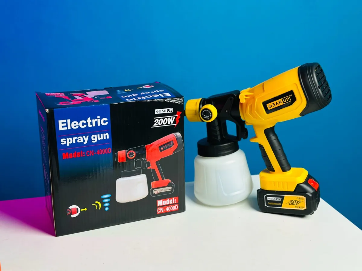 GearUP Rechargeable Cordless Paint Spray Machine - Image 2