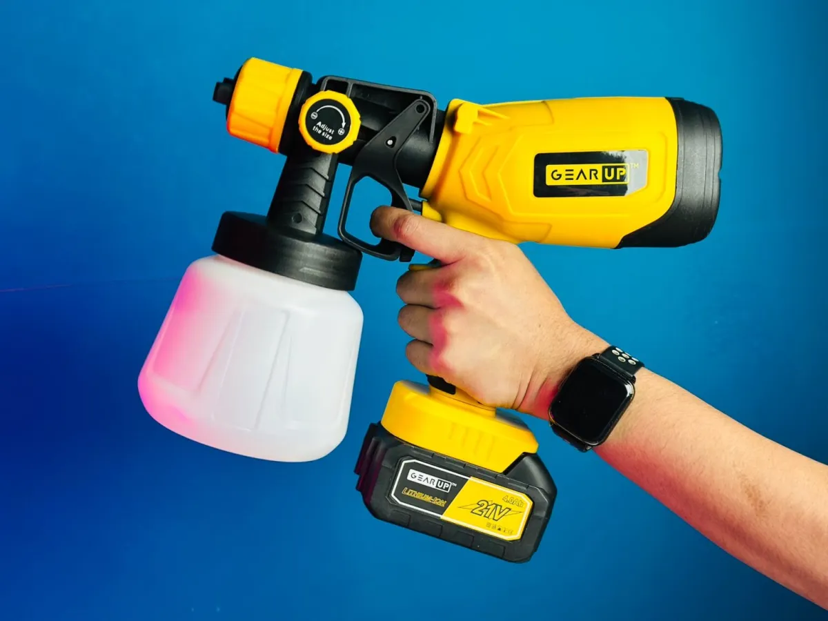 GearUP Rechargeable Cordless Paint Spray Machine - Image 1