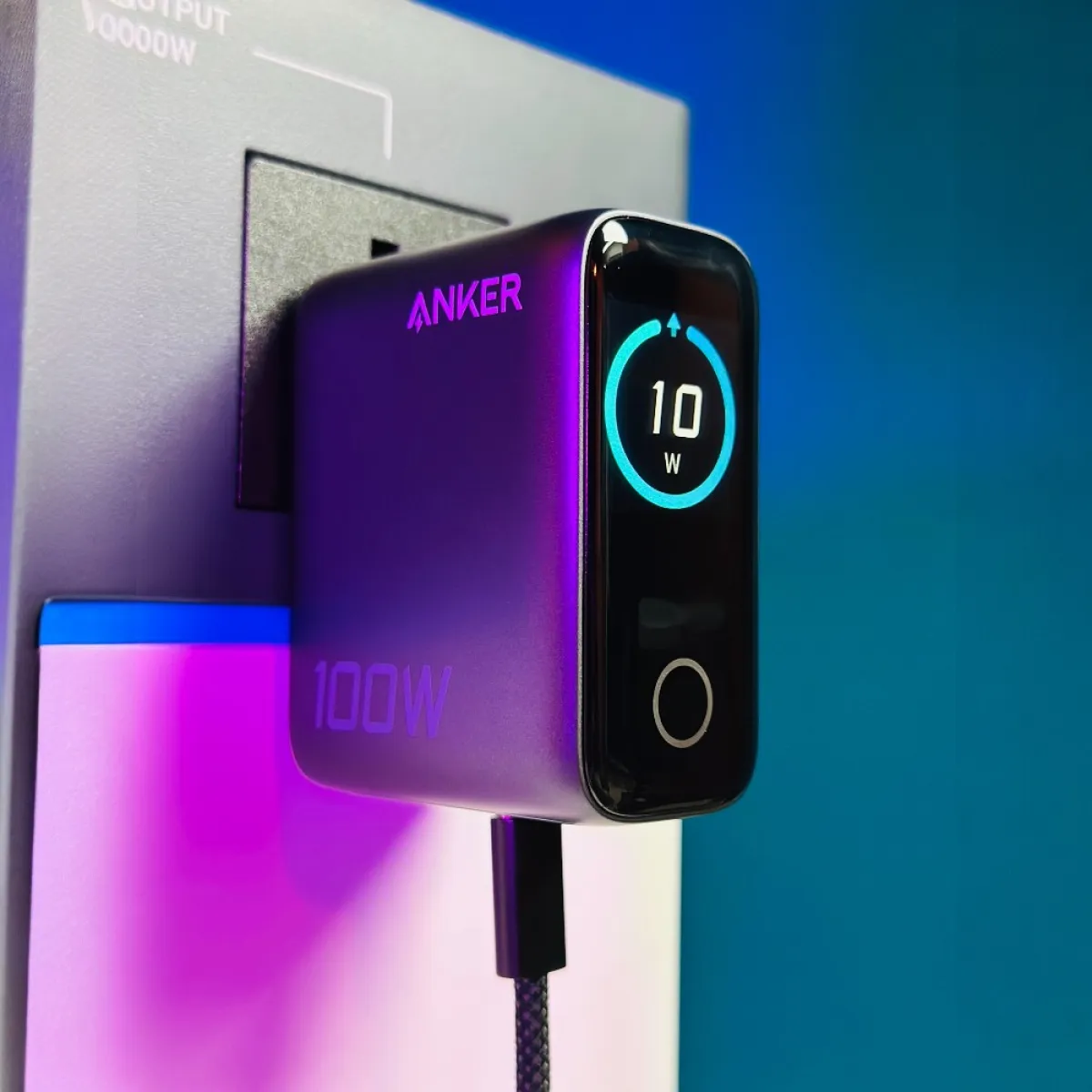 Anker 100W Smart Display Fast Charger Lite – Chinese Version - Image 1