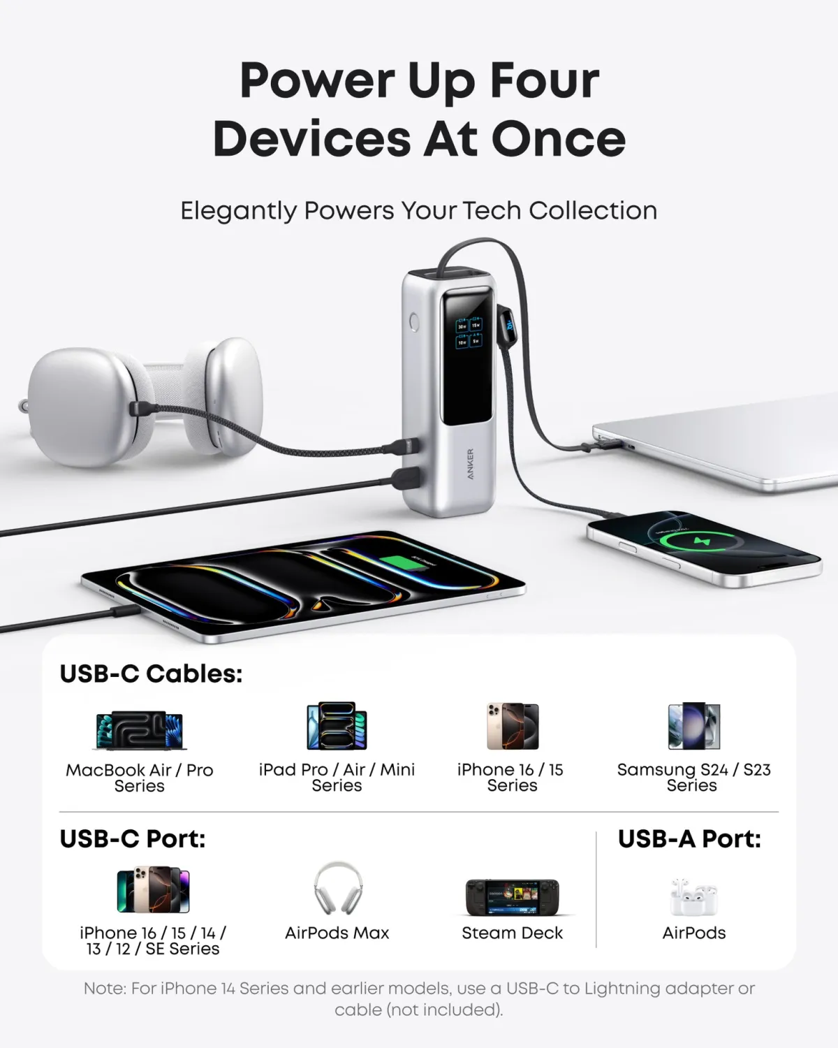 Anker A1695 Zolo 165W 25000mAh Power Bank - Image 4