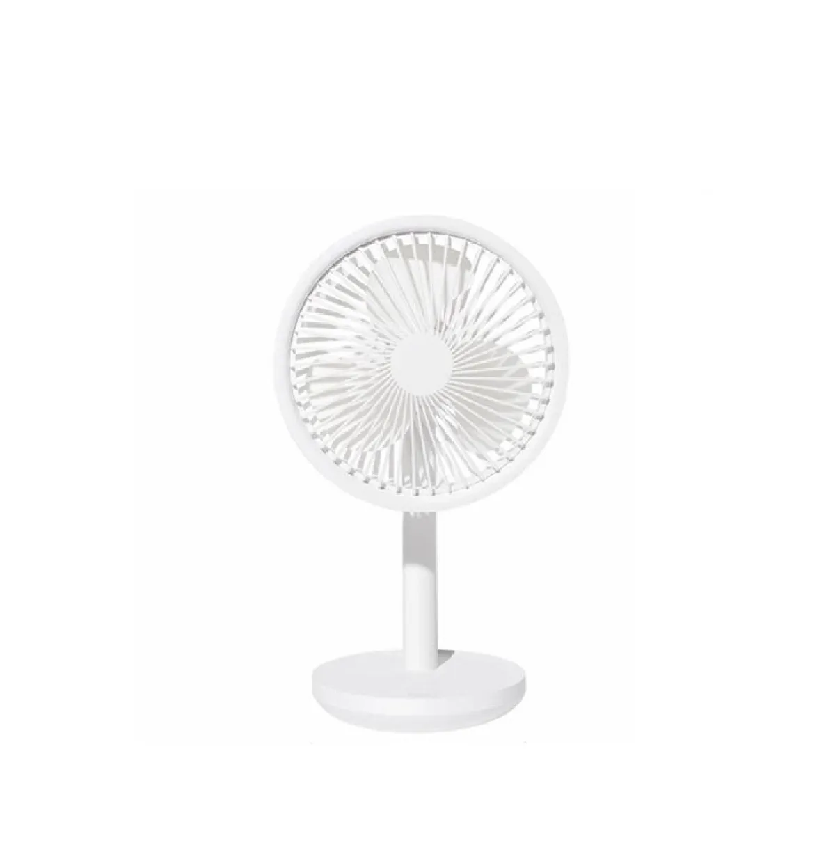 Xiaomi AISOLOVE F5 4000mAh Rechargeable Desk Fan – White Color - Image 1
