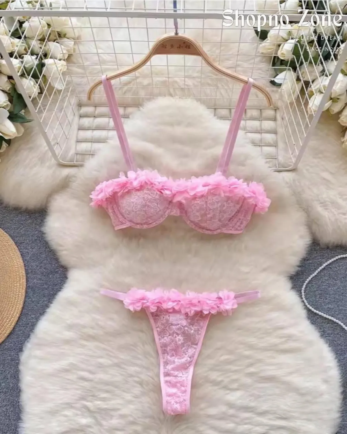 Rose bikini set - Image 1