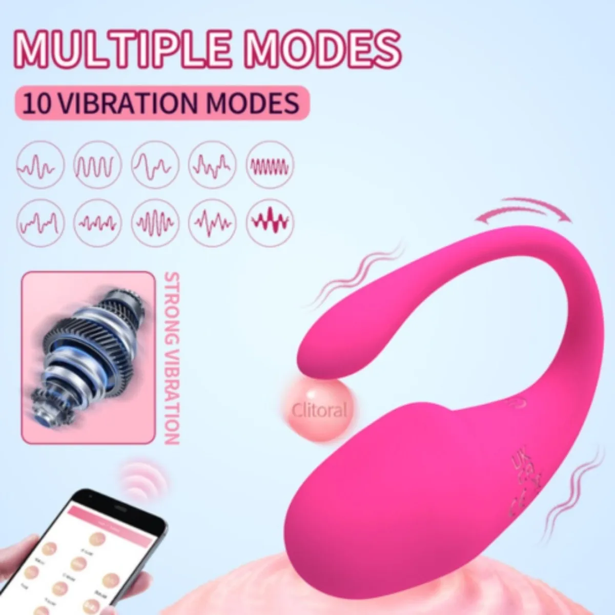 App-Controlled Wireless Vibrator - Image 3