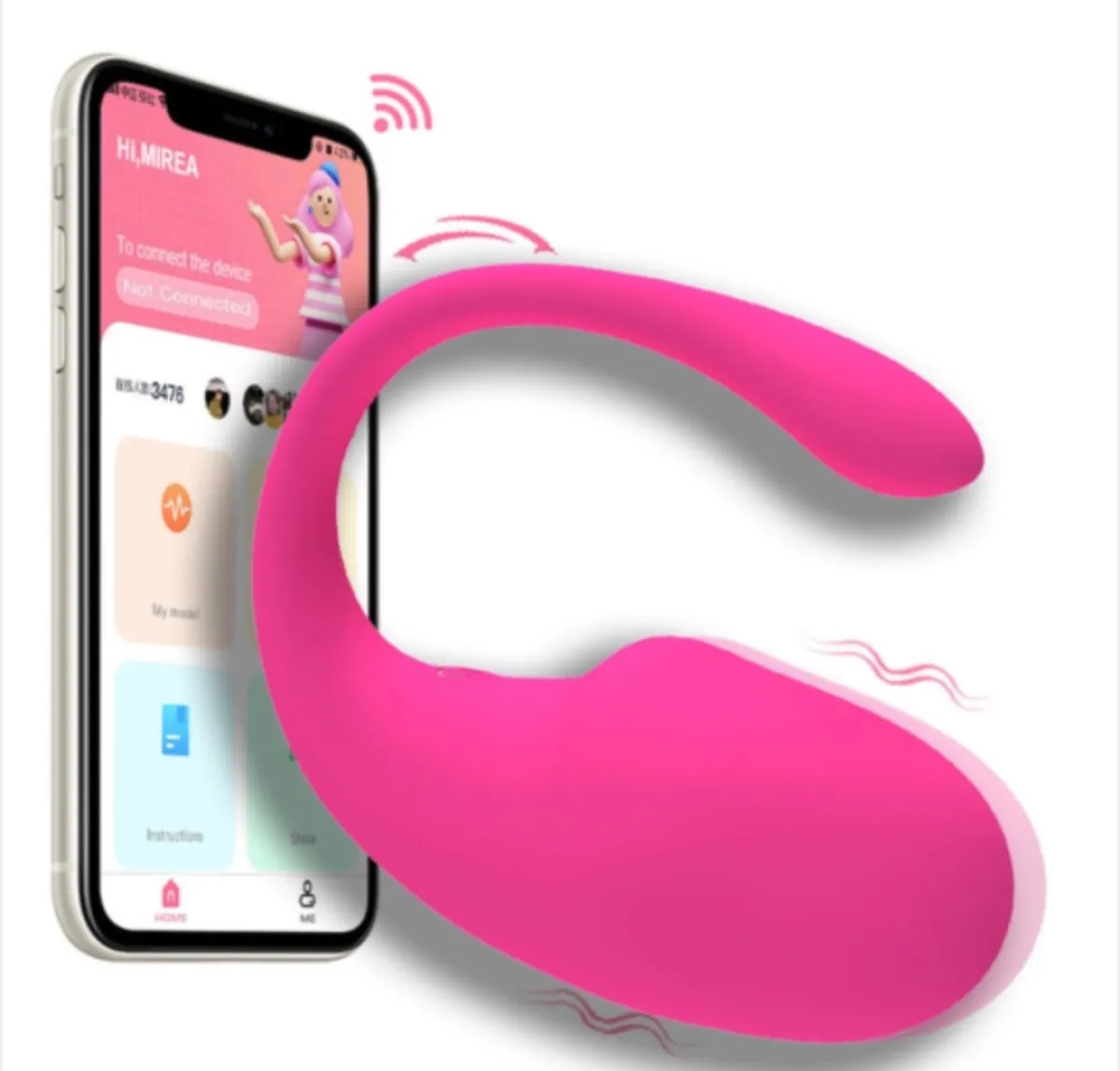 App-Controlled Wireless Vibrator - Image 1